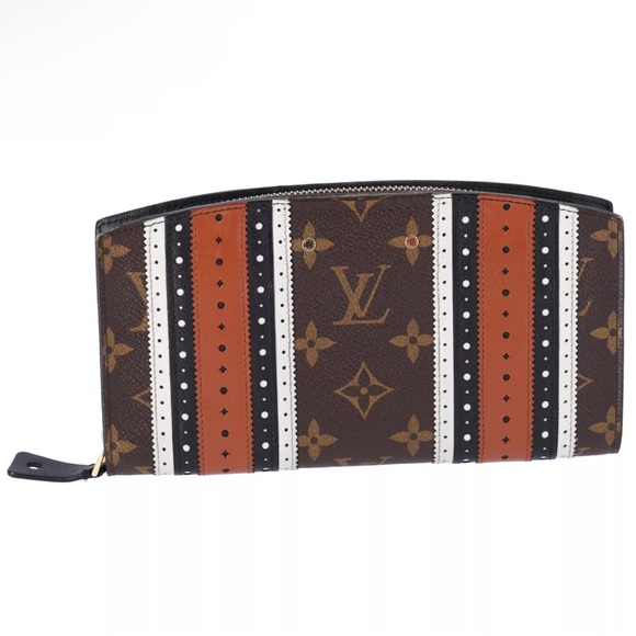 Louis Vuitton Steamer Zippy Wallet Limited Edition Brogue Monogram M62873 - Picture 2 of 10